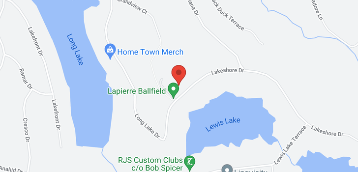 map of 24 Lakeshore Drive